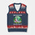Happy 420 Easter V-Neck Knit Sweater Vest Funny Bunny Marijuana Cannabis Weed TS02 Navy Red Print Your Wear