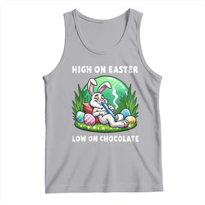 Happy 420 Easter Tank Top Funny Bunny Marijuana Cannabis Weed TS02 Athletic Heather Print Your Wear