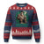Funny Sasquatch Marijuana Ugly Christmas Sweater Bigfoot Stole My Weed Vintage 420 TS02 Navy Red Print Your Wear