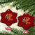Christian Faith Ceramic Ornament Philippians 4:13 Religious Lion Strengthens TS02 Print Your Wear
