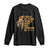 Christian Faith Long Sleeve Shirt Philippians 4:13 Religious Lion Strengthens TS02 Black Print Your Wear