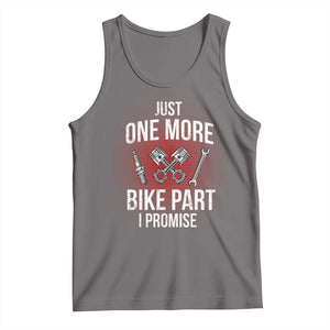 Funny Biker Tank Top One More Bike Part Motorcycle Mechanic TS02 Deep Heather Print Your Wear