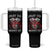 Christian Biker Tumbler With Handle Pray Up Before You Mount Up Faith TS02 One Size: 40 oz Black Print Your Wear