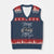 Funny Biker Therapy V-Neck Knit Sweater Vest For The Rest Of Us There Are Motorcycles TS02 Navy Red Print Your Wear