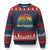 Christian Faith Ugly Christmas Sweater Waymaker Promise Keeper Miracle Worker Retro Vintage TS02 Navy Red Print Your Wear