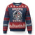Proud Daughter Of A WWII Vet Ugly Christmas Sweater World War 2 Veteran WW2 TS02 Navy Red Print Your Wear