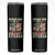 Proud Son Of World War 2 Veteran Skinny Tumbler WWII Vet Pride TS02 Black Print Your Wear