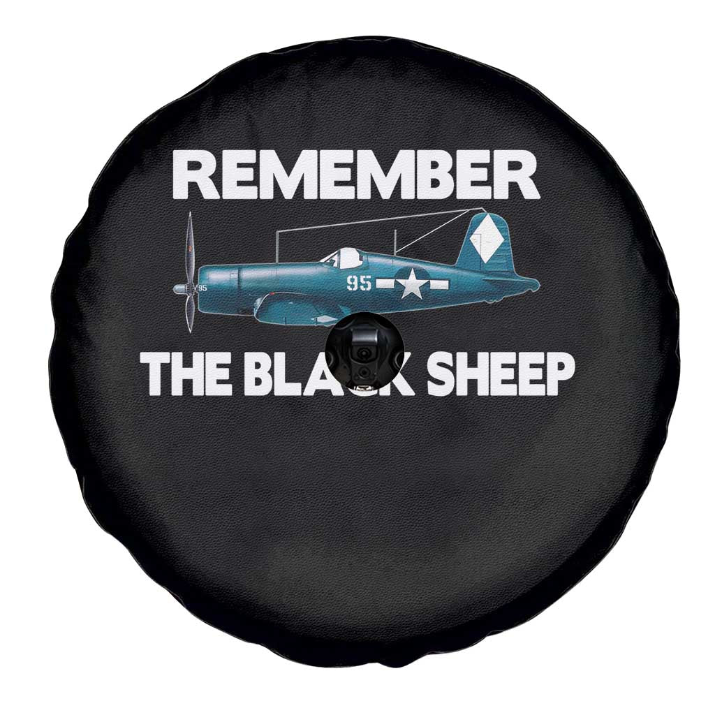 CORSAIR WWII HISTORY Spare Tire Cover Black Sheep Squadron Pilot TS02 Print Your Wear
