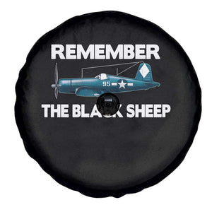 CORSAIR WWII HISTORY Spare Tire Cover Black Sheep Squadron Pilot TS02 Print Your Wear