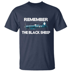 CORSAIR WWII HISTORY T Shirt Black Sheep Squadron Pilot TS02 Navy Print Your Wear