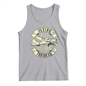 Vintage B-17 Bomber WW2 Aircraft Tank Top Plane Aviation Fighter Airplane Retro Grunge TS02 Athletic Heather Print Your Wear