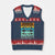 Retro World War 2 Memorabilia V-Neck Knit Sweater Vest May Start Talking About WWII WW2 Gear TS02 Navy Red Print Your Wear