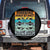 Retro World War 2 Memorabilia Spare Tire Cover May Start Talking About WWII WW2 Gear TS02 No hole Black Print Your Wear
