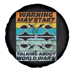 Retro World War 2 Memorabilia Spare Tire Cover May Start Talking About WWII WW2 Gear TS02 Print Your Wear