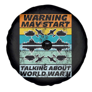 Retro World War 2 Memorabilia Spare Tire Cover May Start Talking About WWII WW2 Gear TS02 Print Your Wear