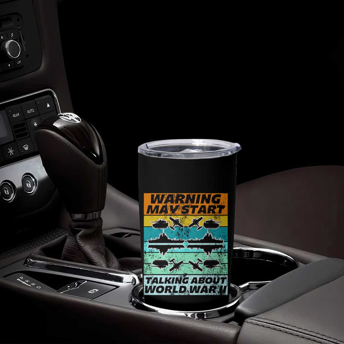 Retro World War 2 Memorabilia Tumbler Cup May Start Talking About WWII WW2 Gear TS02 Print Your Wear