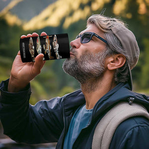 WW2 Warplanes B-17 P51 4 in 1 Can Cooler Tumbler Vintage WWII Fighter Planes Iconic Military Aircraft TS02 Print Your Wear