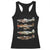 WW2 Warplanes B-17 P51 Racerback Tank Top Vintage WWII Fighter Planes Iconic Military Aircraft TS02 Black Print Your Wear