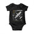 F4U Corsair Baby Onesie WW2 Fighter Plane US WWII Warbird Vintage TS02 Black Print Your Wear