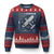 F4U Corsair Ugly Christmas Sweater WW2 Fighter Plane US WWII Warbird Vintage TS02 Navy Red Print Your Wear