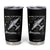 B-17 Flying Fortress Tumbler Cup WW2 B-17G Bomber Vintage Aviation TS02 Black Print Your Wear
