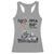 Iwo Jima WWII Veteran Racerback Tank Top 80th Anniversary 4th of July US Flag TS02 Sport Gray Print Your Wear