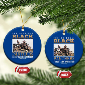 761st Tank Battalion Tribute Ceramic Ornament Black Panthers WW2 Heroes TS02 1pc Blue Print Your Wear