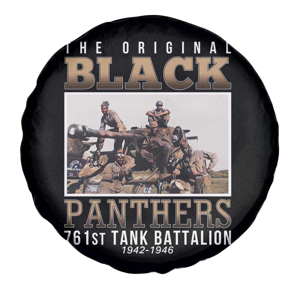 761st Tank Battalion Tribute Spare Tire Cover Black Panthers WW2 Heroes TS02 Print Your Wear