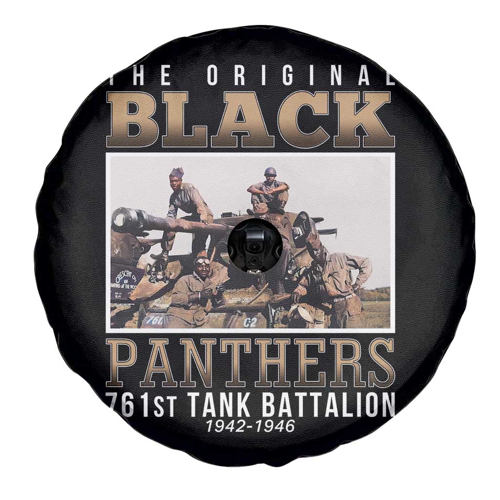 761st Tank Battalion Tribute Spare Tire Cover Black Panthers WW2 Heroes TS02 Print Your Wear