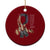 Veteran Suicide Awareness Ceramic Ornament 22 A Day Is 22 Too Many American Flag Ribbon TS02 1pc Red Print Your Wear