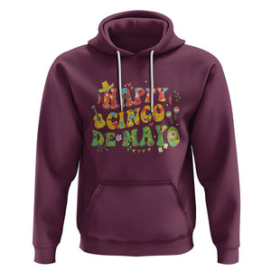 Happy Cinco De Mayo Hoodie Mexican Fiesta 5 De Mayo TS02 Maroon Printyourwear