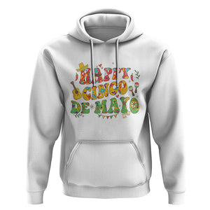 Happy Cinco De Mayo Hoodie Mexican Fiesta 5 De Mayo TS02 White Printyourwear