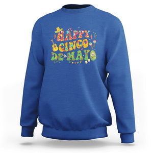 Happy Cinco De Mayo Sweatshirt Mexican Fiesta 5 De Mayo TS02 Royal Blue Printyourwear