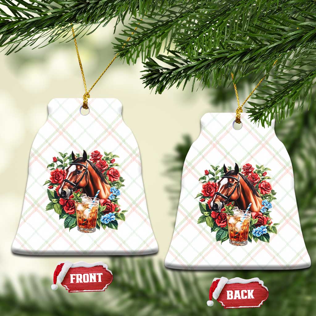 Ky Derby Day Party Ceramic Ornament Mint Juleps and Roses Horse Racing TS02 Print Your Wear
