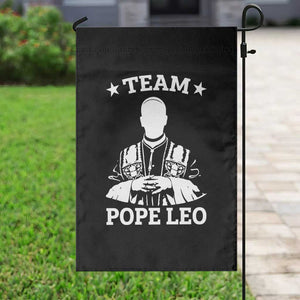 Team Pope Leo XIV Garden Flag Vintage Catholic Faith Historical Religious Support TS02 Print Your Wear