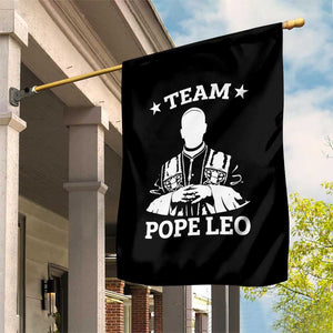 Team Pope Leo XIV Garden Flag Vintage Catholic Faith Historical Religious Support TS02 Print Your Wear