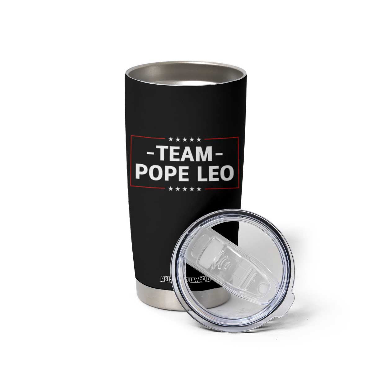 Team Pope Leo XIV Tumbler Cup Catholic Pride Religious Faith Solidarity TS02 Print Your Wear