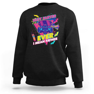 Funny Farter Sweatshirt Funny Best Farter Ever I Mean Father Gas Mask Retro 70s 80s TS02 Black Print Your Wear