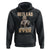 Horse Dad Hoodie Best Dad Ever Western Rodeo Cowboy Father's Day TS02 Black Print Your Wear