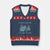 Funny Bigfoot Sasquatch V-Neck Knit Sweater Vest A Guy Like Me Is Hard To Find Forest Silhouette TS02 Navy Red Print Your Wear
