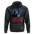 Trump Raised Fist Hoodie Never Surrender Support President 45 47 TS02 Black Print Your Wear