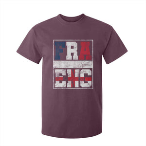 FRA ENG France England Flag Graphic T Shirt For Kid French English Country Pride