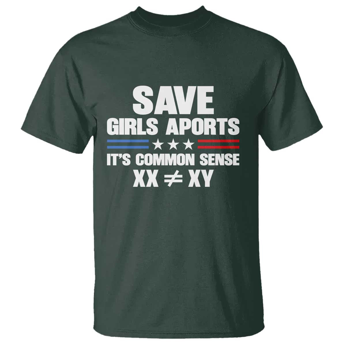 Save Girls Sports Its Common Sense XX Not Equal XY T Shirt Biological Science Varsity Athletic Graphic