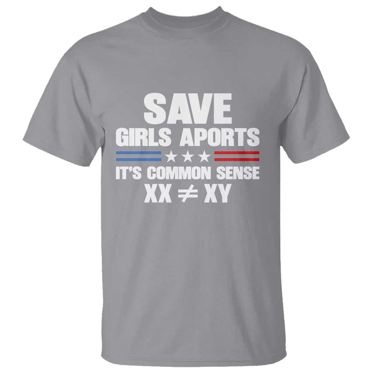 Save Girls Sports Its Common Sense XX Not Equal XY T Shirt Biological Science Varsity Athletic Graphic