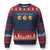 You Know Why I'm Here Deviled Eggs Ugly Christmas Sweater Funny Thanksgiving Potluck TS02 Navy Red Print Your Wear