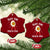 Funny Slut for Deviled Eggs Ceramic Ornament Funny Naughty Thanksgiving Potluck TS02 Print Your Wear