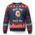 Funny Slut for Deviled Eggs Ugly Christmas Sweater Funny Naughty Thanksgiving Potluck TS02 Navy Red Print Your Wear