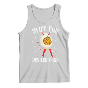 Funny Slut for Deviled Eggs Tank Top Funny Naughty Thanksgiving Potluck TS02 Ash Print Your Wear