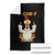 Funny F Caw F Sarcastic Chicken Meme Throw Blanket Middle Finger Offensive Humor TS02 Black Print Your Wear