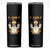 Funny F Caw F Sarcastic Chicken Meme Skinny Tumbler Middle Finger Offensive Humor TS02 Black Print Your Wear